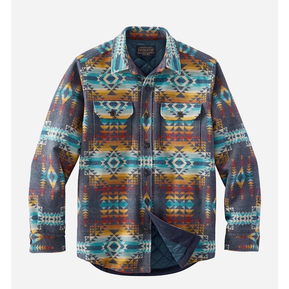 Pendleton Multicolor Patterned Shirt Jacket